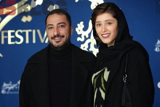 واکنش دیدنی فرشته حسینی در کنار نوید محمدزاده هنگام اعلام نامش در جشنواره فجر – بلاگی ها